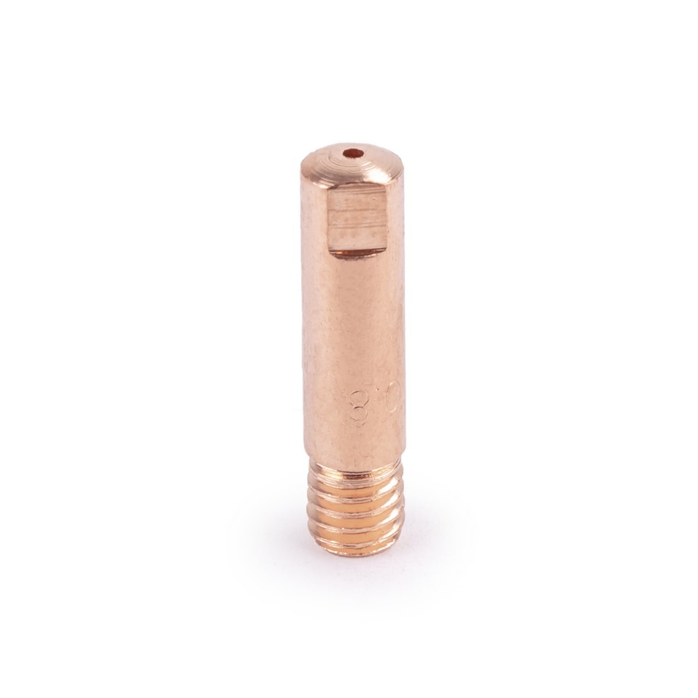 Наконечник М6х25х0.8 прямой (AL) (141.0001/MD0009-58, пр-во FoxWeld/КНР)